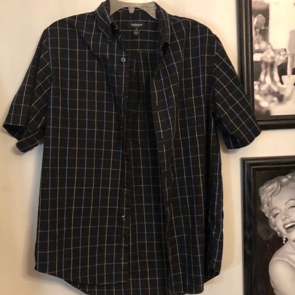 Men’s van Heiden short sleeve button up